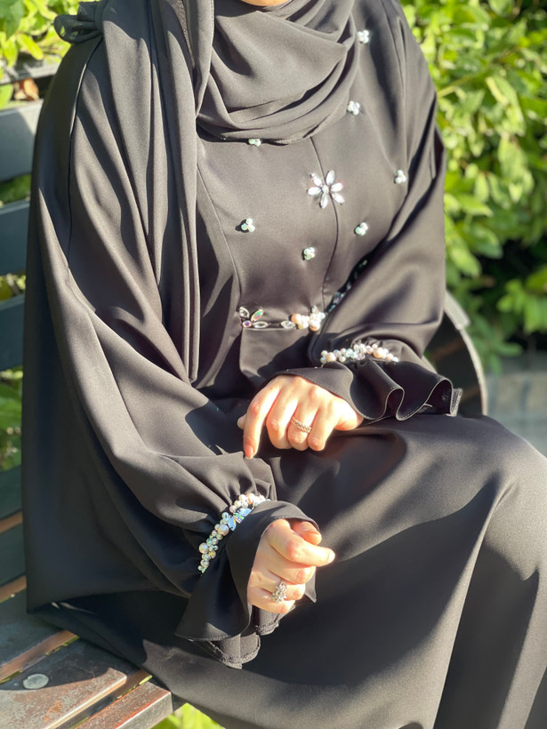 عبا زنانه مجلسي مدل ياس