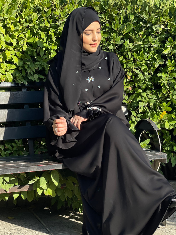 عبا زنانه مجلسي مدل ياس